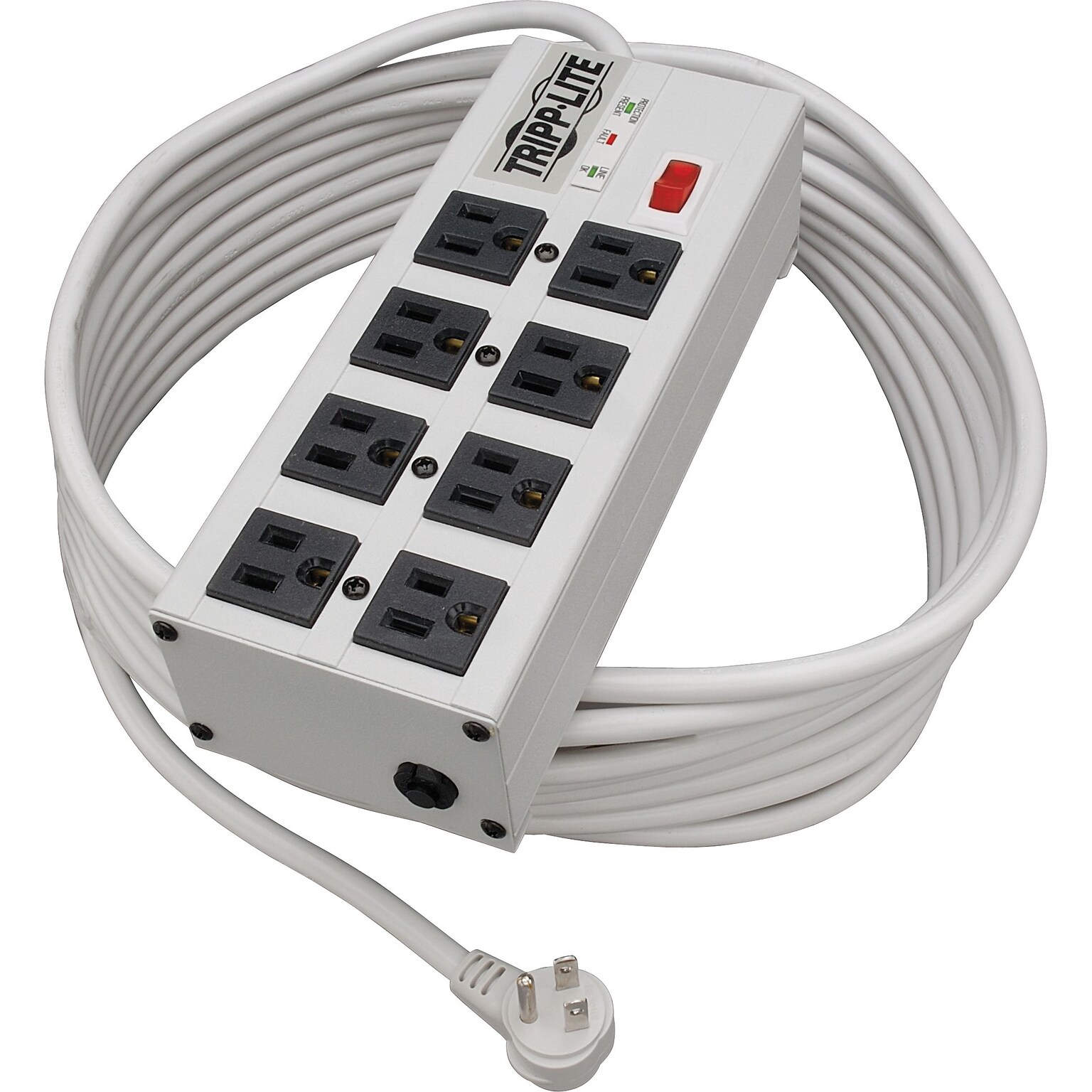 Tripp Lite 8 Outlet Surge Protector, 25 Cord, 3840 Joules (ISOBAR825ULTRA)