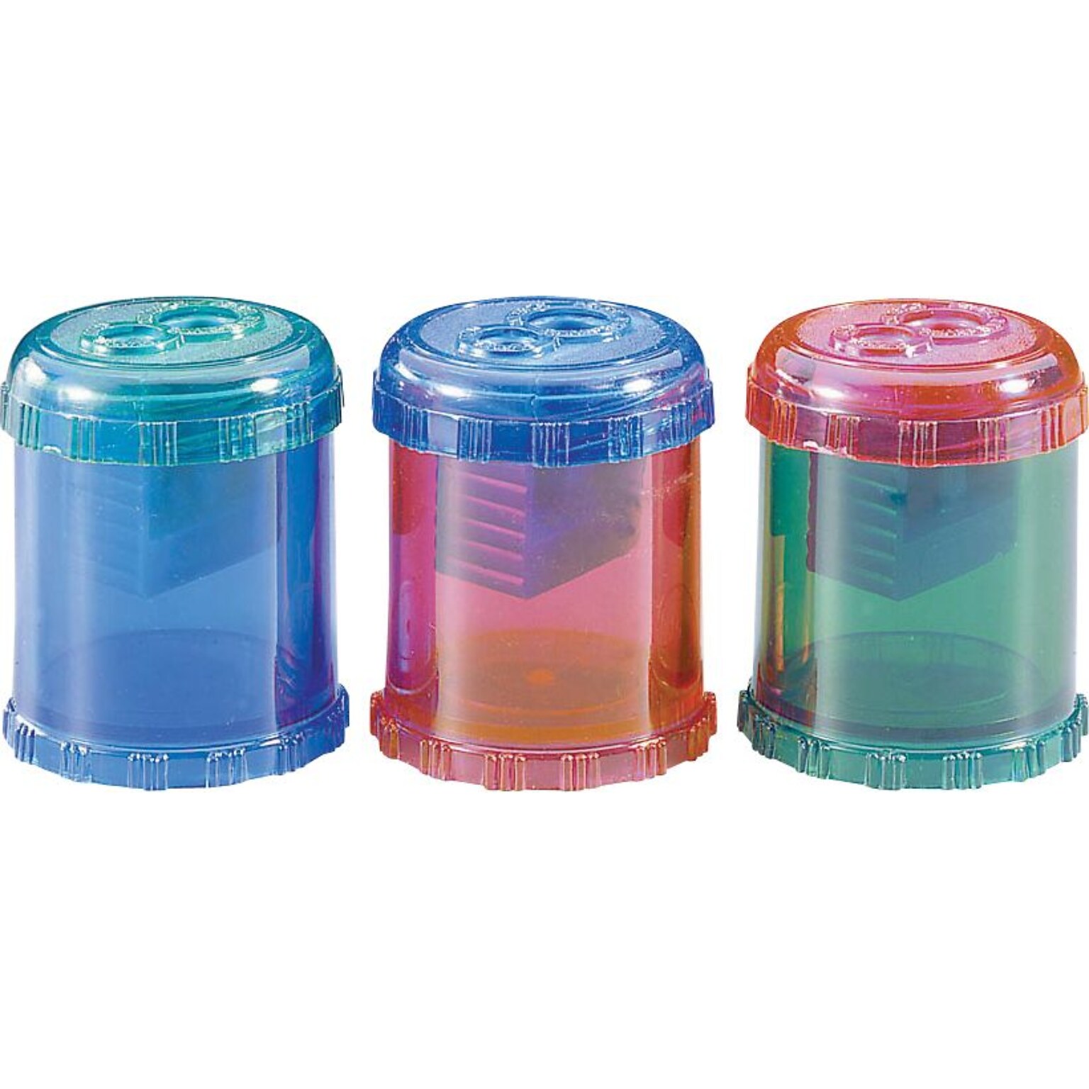 Westcott Manual Pencil Sharpener, Assorted Colors, Each (12202)