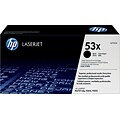 HP 53X Black High Yield Toner Cartridge, Prints Up to 7,000 Pages (Q7553X)
