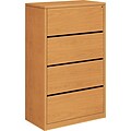 HON® 10500 Series Office Collection in Harvest, 4-Drawer Lateral File