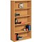 HON® 10500 Series Bookcase, Harvest, 5-Shelf, 71H