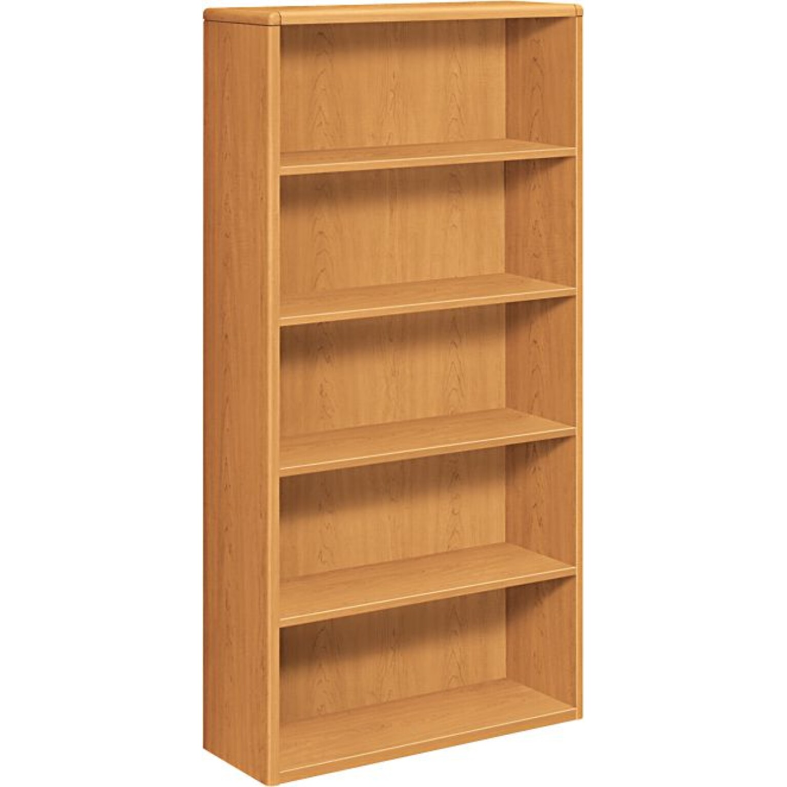 HON® 10700 Series Office Collection in Harvest, 5-Shelf Bookcase, 71H