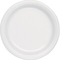 Dart Concorde Foam Plates, 9 Dia, White, 500/Carton (9PWCR)