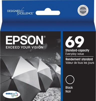 Epson T69 Black Standard Yield Ink  Cartridge