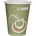 Eco-Products® Evolution World™ 24% PCF Hot Drink Cup, 12 oz., Sea Green, 1000/Carton