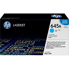 HP 645A Cyan Standard Yield Toner Cartridge (C9731A)