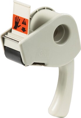 3M H-190 2 Packing Tape Dispenser, Gray/Silver (TD3MH190)