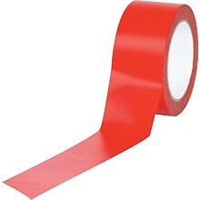 Industrial Vinyl Safety Tape, 3 x 36 yds., Solid Red, 16/Carton (TSTT9336R)