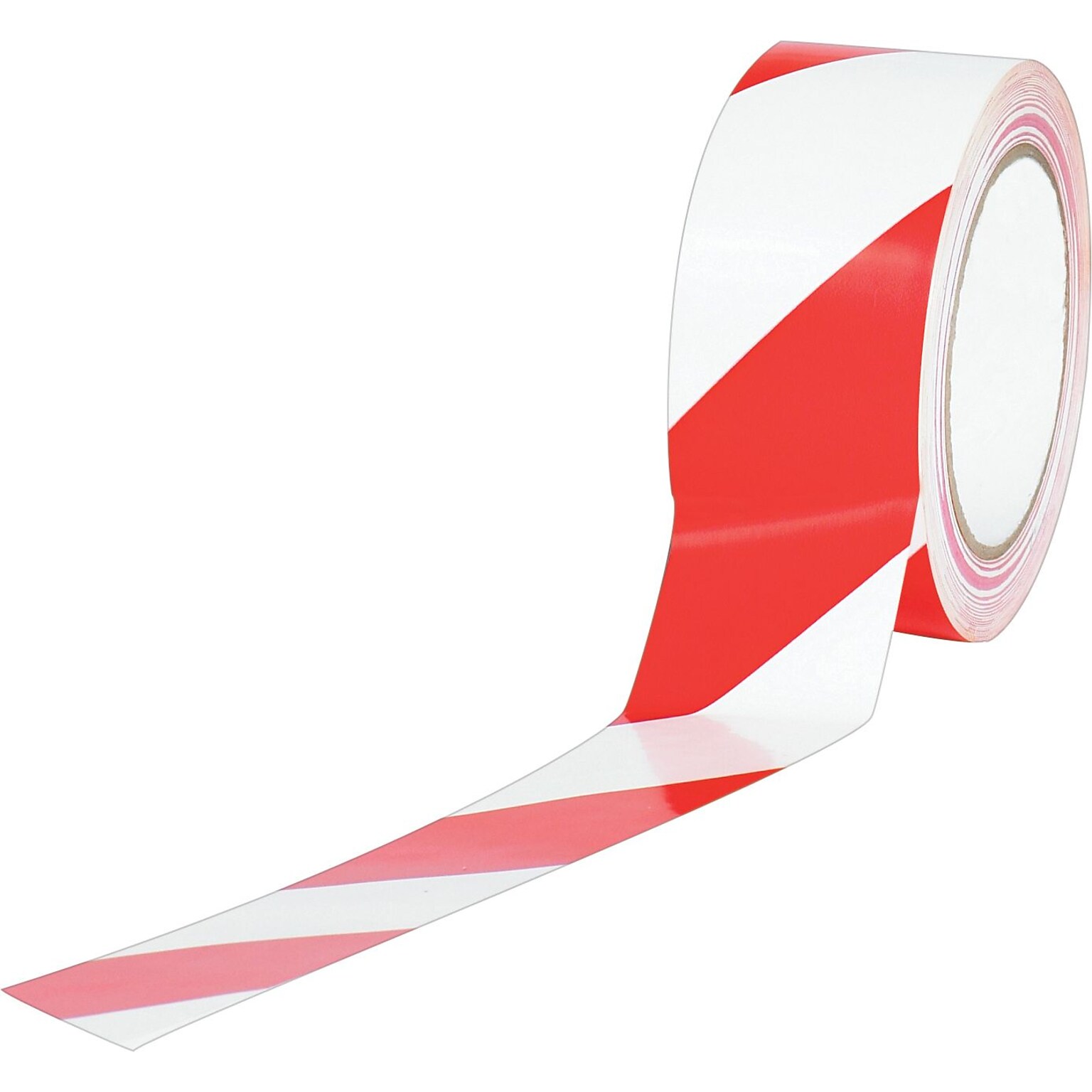 Industrial Vinyl Safety Tape, 3 x 36 yds., Red/White Striped, 16/Carton (TSTT9336RW)