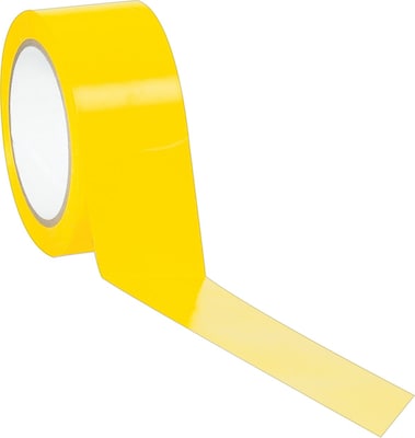 Industrial Vinyl Safety Tape, 3 x 36 yds., Solid Yellow, 16/Carton (TSTT9336Y)