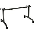 HON® Huddle™ Series Flip-Top Table Base; Charcoal