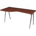 Balt® iFlex Modular Desking, Full Table, Left, Cherry