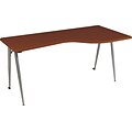Balt® iFlex Modular Desking, Full Table, Right, Cherry