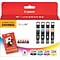 Canon 226 Black/Cyan/Magenta/Yellow Standar Yield Ink Cartridge with Photo Paper, 4/Pack (4546B007)