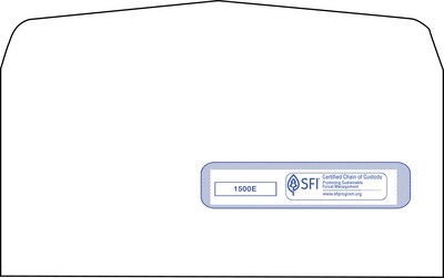 TFP CMS-1500 Claim Form Envelopes, 4-1/2 x 9-1/2 (1500E)