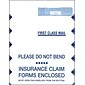 ComplyRight CMS-1500 Jumbo Healthcare Billing Envelope, Right Window Envelope, 9" x 12-1/2", Pack of 100 (1500LR)