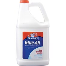Elmers Multi Purpose Liquid Glue, 128 oz., White (E1326NR)