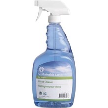 Sustainable Earth Glass Cleaner, Ready To Use, 32 Oz., 12/Ct