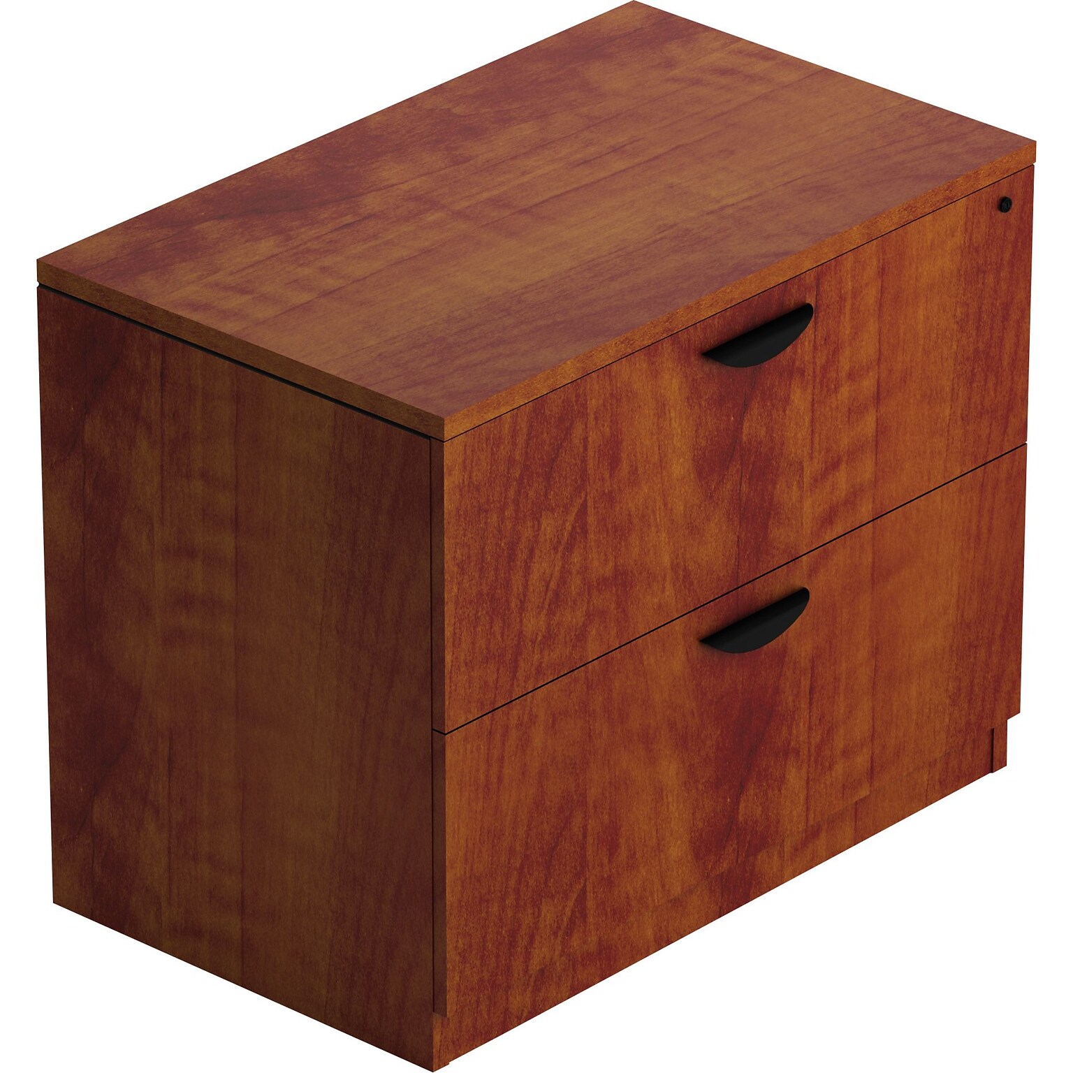 Offices To Go 2-Drawer Lateral File Cabinet, Letter/Legal, American Dark Cherry, 36 (TDSL3622LFADC)