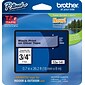 Brother P-touch TZe-141 Laminated Label Maker Tape, 3/4" x 26-2/10', Black on Clear (TZe-141)