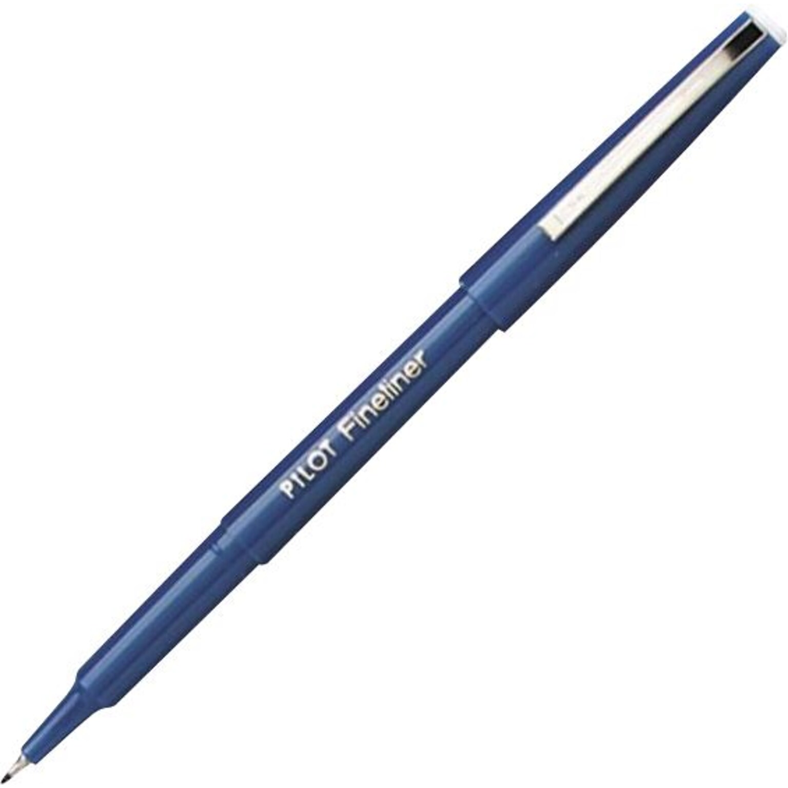 Pilot Fineliner Marker Pen, Fine Point, Blue Ink (11014)