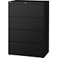 Lorell Lateral Files, Black, 42"