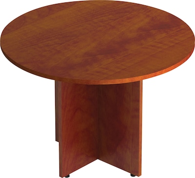 Offices to Go Superior Round Conference Table, American Dark Cherry (TDSL42RADC)