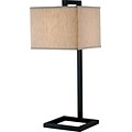 Kenroy Home 4 Square Table Lamp, Oil Rubbed Bronze Finish