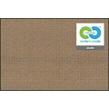 Best-Rite Ultra Trim Black Splash Cork Bulletin Board, 4 x 4