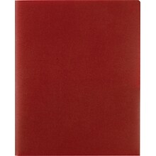 Staples® Two-Pocket Presentation Folder, Burgundy (21636-CC/20634)