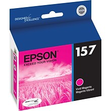 Epson T157 Ultrachrome Magenta Standard Yield Ink Cartridge