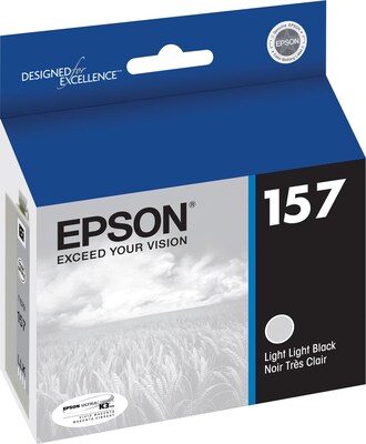 Epson T157 Ultrachrome Light Light Black Standard Yield, Ink Cartridge