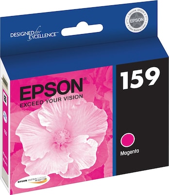 Epson T159 Ultrachrome Magenta Standard Yield Ink Cartridge
