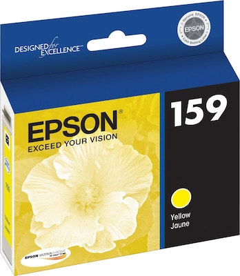 Epson T159 Ultrachrome Yellow Standard Yield Ink Cartridge