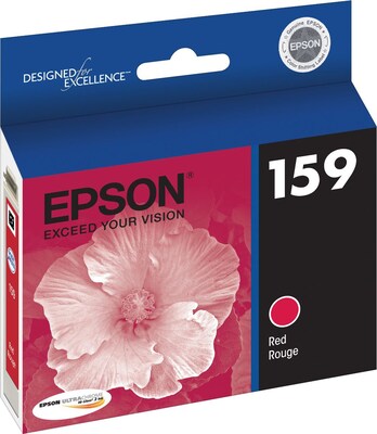 Epson T159 Ultrachrome Red Standard Yield Ink Cartridge