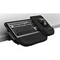 Fellowes Keyboard Manager Tilt 'n Slide Pro Adjustable Tray, Black (8060201)