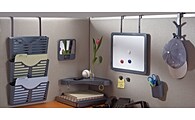 Coat racks and hooks.