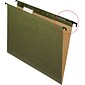 Pendaflex® SureHook® 5-Tab Hanging File Folders, Letter Size, Green, 20/Box (6152 1/5)