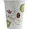 Dixie Pathways Poly Paper Hot Cups, 12 oz., White, 50/Pack (2342PATH)
