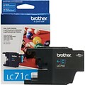 Brother LC71CS Cyan Standard Yield Ink Cartridge, Prints Up to 300 Pages