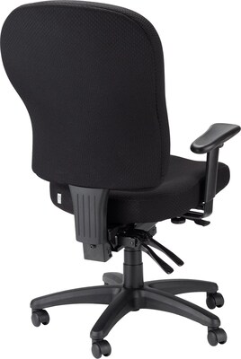 Tempur-Pedic TP4000 Ergonomic Fabric Swivel Task Chair, Black (TP4000)