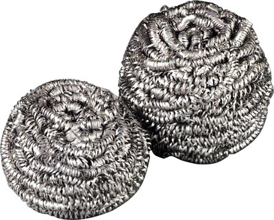 Scotch-Brite™ Gray/Silver Stainless Steel Scouring Pad (84)