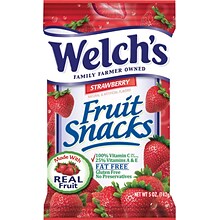 Welchs Gluten Free Strawberry Snacks, 5 oz., 12 Packs/Box (PIM05096)