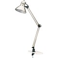V-LIGHT LED Swing Arm Architect Clamp-On Lamp, Brushed Nickel (CAEN804C)