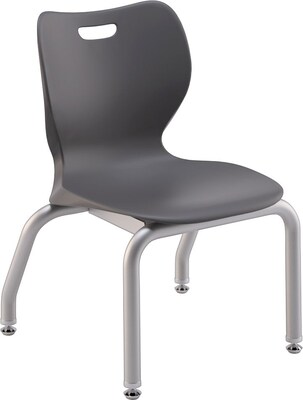 HON SmartLink™ 12 Student Stacking Chair, Polymer, Lava, Seat: 14.63W x 14 1/4D