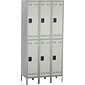 Safco 78" Gray/Silver Storage Locker (5526GR)