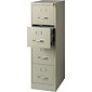 Quill Brand® 4-Drawer Vertical File Cabinet, Locking, Letter, Putty/Beige, 22"D (22336D)