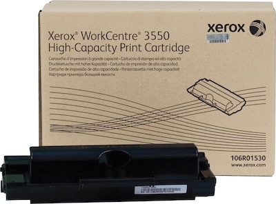 Xerox 106R01530 Black High Yield Toner Cartridge, Prints Up to 11,000 Pages