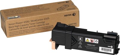 Xerox 106R01597 Black High Yield Toner   Cartridge