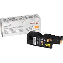 Xerox 106R01629 Yellow Standard Yield Toner Cartridge, Prints Up to 1,000 Pages (XER106R01629)